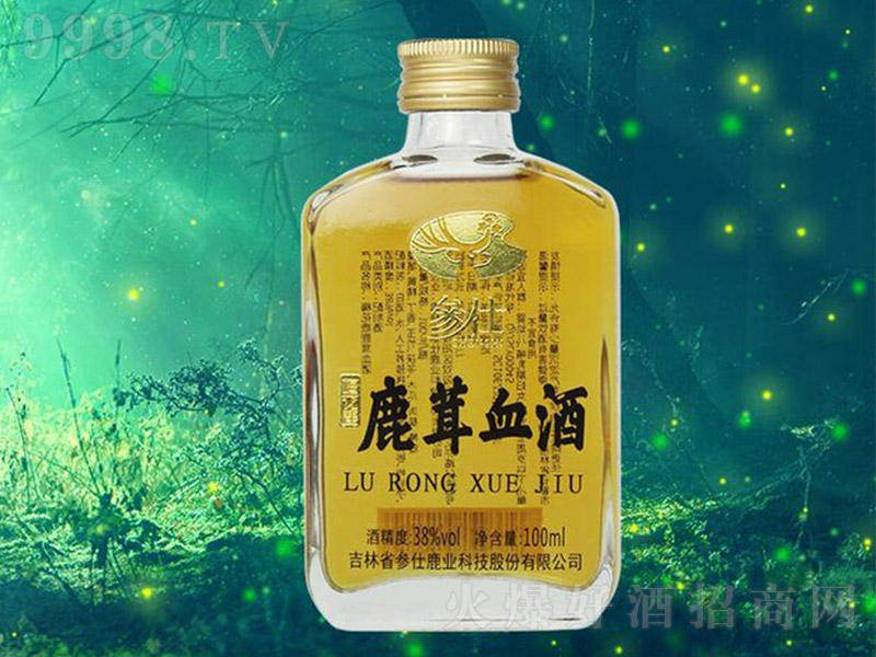 參仕梅花鹿酒